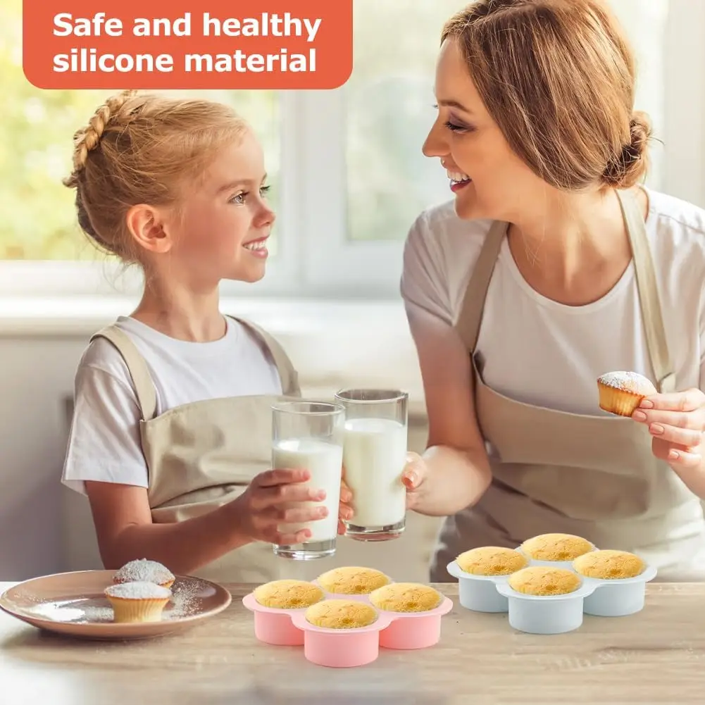 1PC Reusable Silicone Air Fryer Egg Mold Non-Stick Cupcake Molds for Air Fryer Toaster Oven, Air Fryer Accessories for Baking 1PC Reusable Silicone Air Fryer Egg Mold Non-Stick Cupcake Molds for Air Fryer Toaster Oven, Air Fryer Accessories for Baking